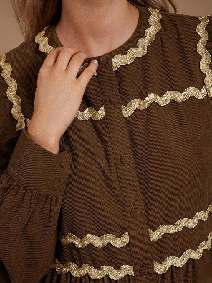 Elara | Heritage Western Midi Dress