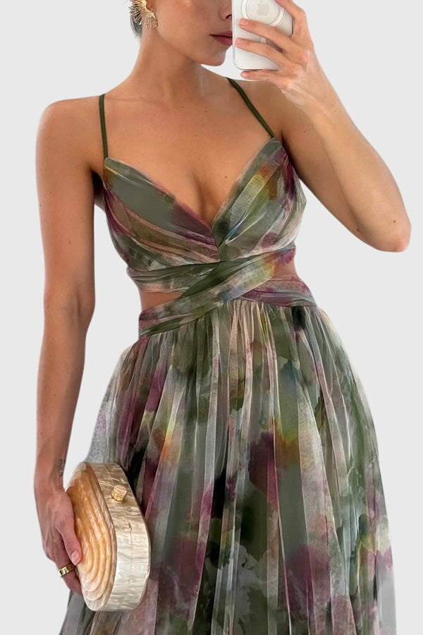 Gretchen | Floral Maxi Dress