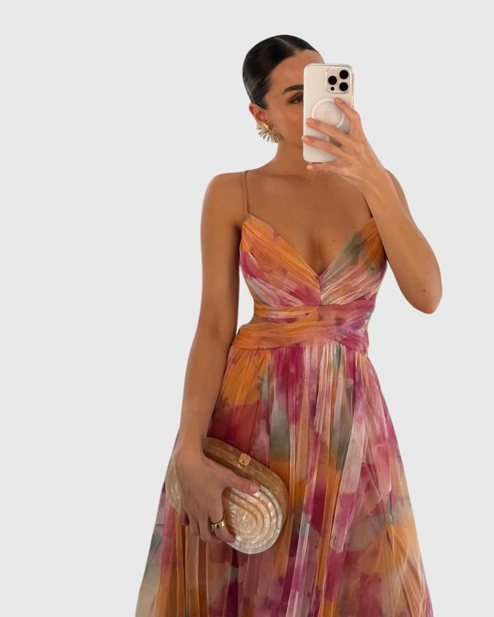 Gretchen | Floral Maxi Dress